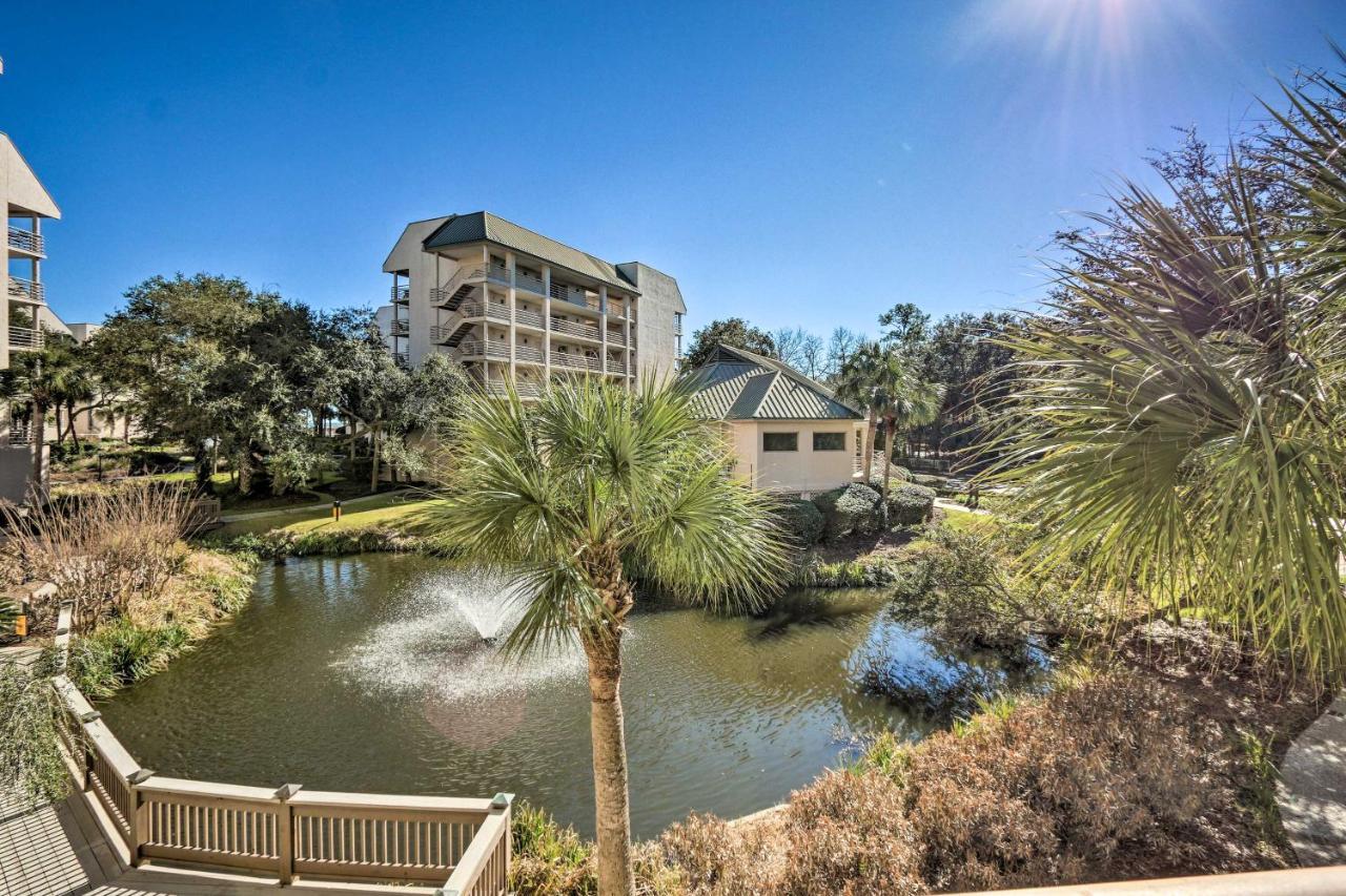 Palmetto Dunes Villa With Lagoon And Fountain Views ฮิลตันเฮดไอส์แลนด์ ภายนอก รูปภาพ